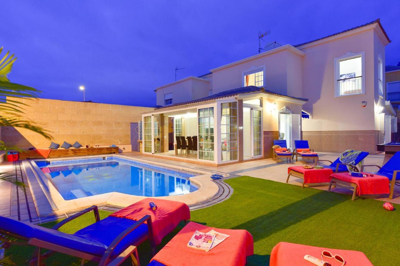 Villa Teide Sol Con Piscina Climatizada, Playa Fanabe, Costa Adeje Buitenkant foto