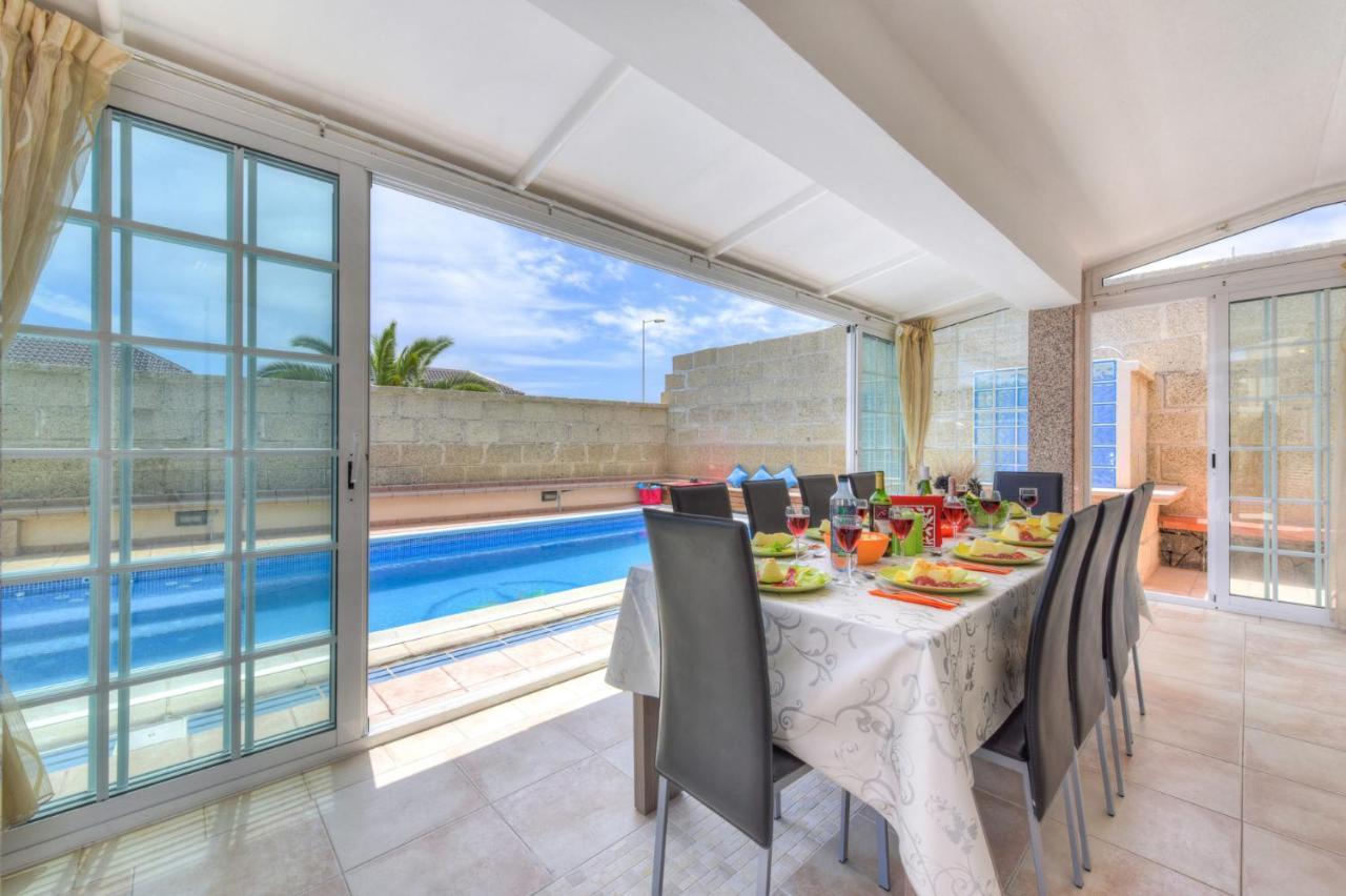 Villa Teide Sol Con Piscina Climatizada, Playa Fanabe, Costa Adeje Buitenkant foto