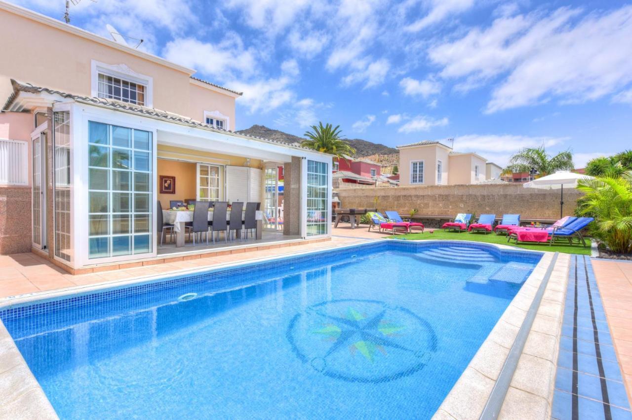 Villa Teide Sol Con Piscina Climatizada, Playa Fanabe, Costa Adeje Buitenkant foto