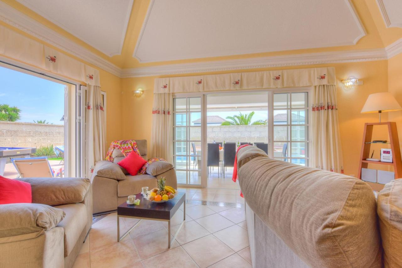Villa Teide Sol Con Piscina Climatizada, Playa Fanabe, Costa Adeje Buitenkant foto